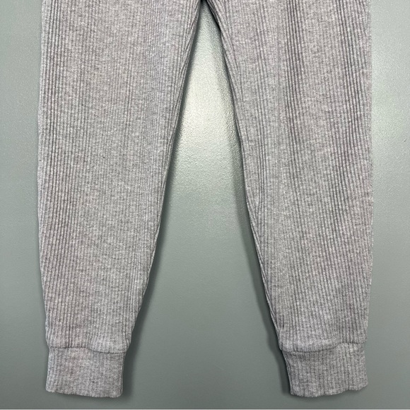 Alo Yoga Muse Sweatpant Joggers Ribbed Athletic Heather Grey Women’s Size S - Picture 3 of 10